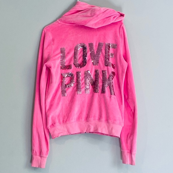pink bling sweater